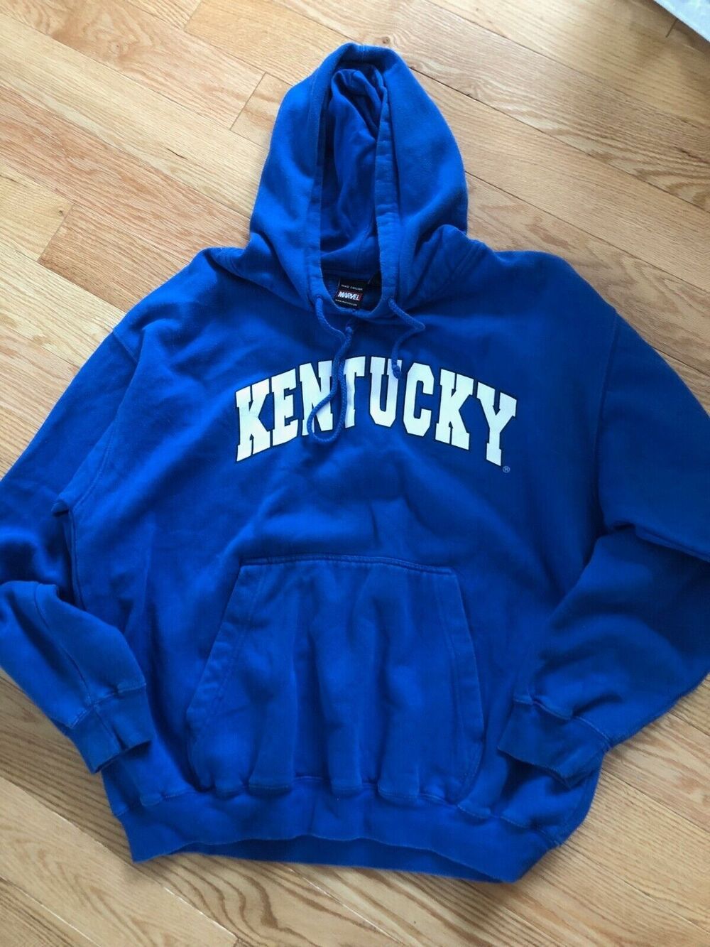 Kentucky Wildcats Blue Hoodie Large Marvel Tag Mad Engine